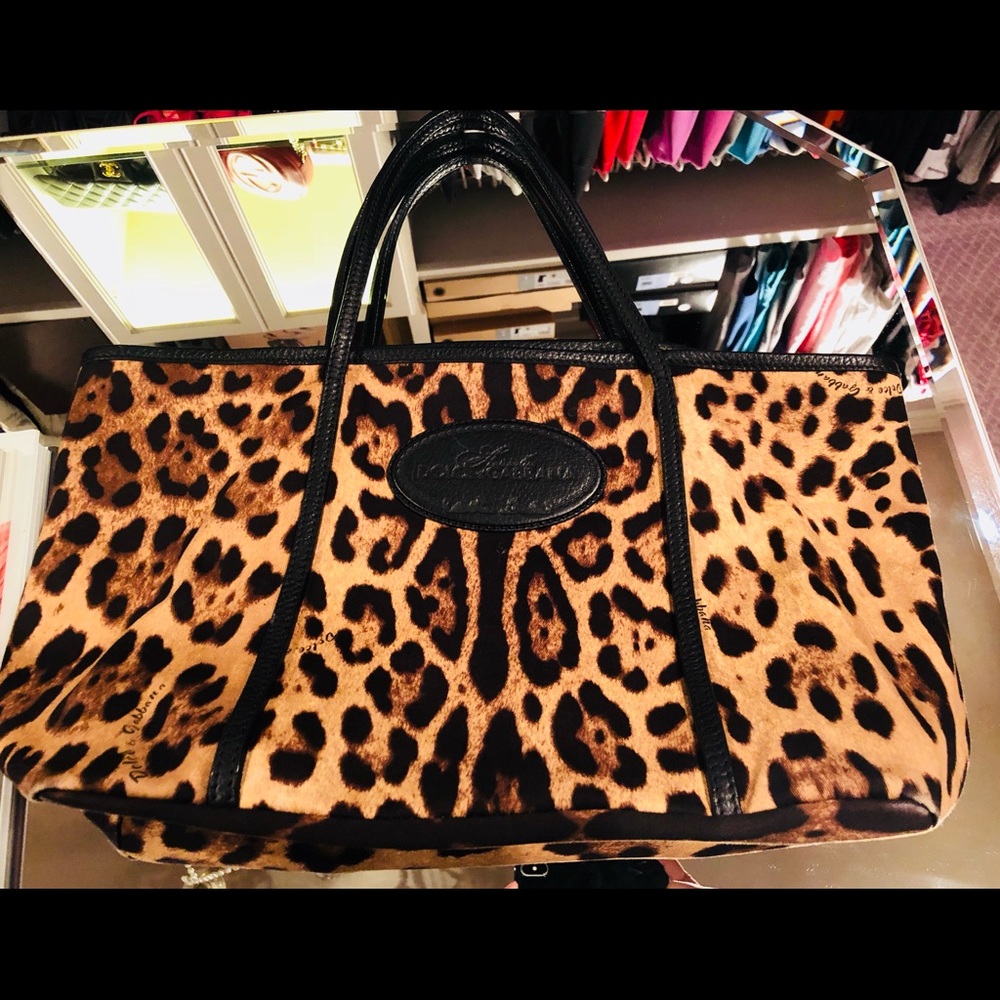 Dolce & Gabbana Animalier Tote